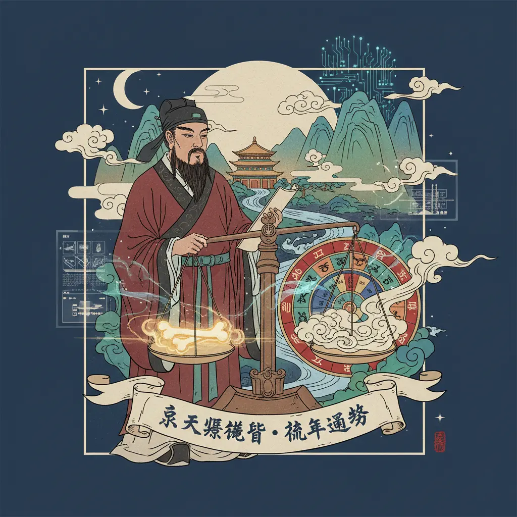 流年 - 袁天罡稱骨