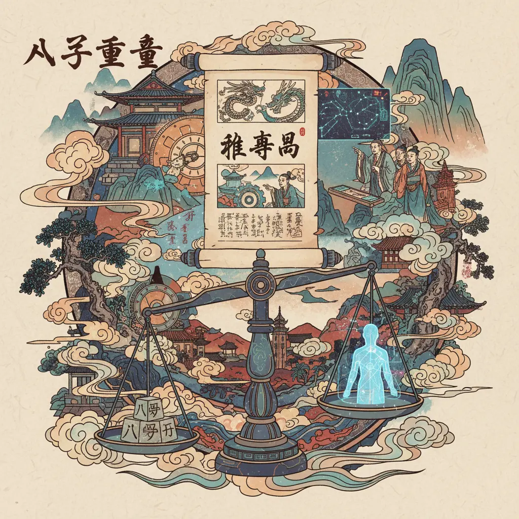 八字重量 - 推背圖