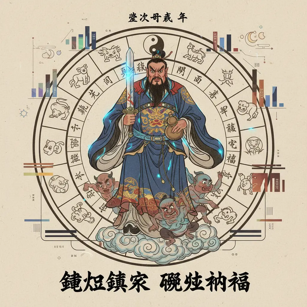 農民曆 - 鍾馗