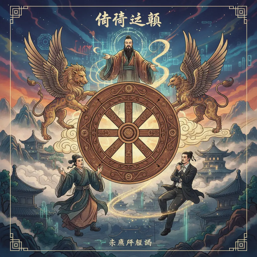 塔羅牌解讀 - 命運之輪