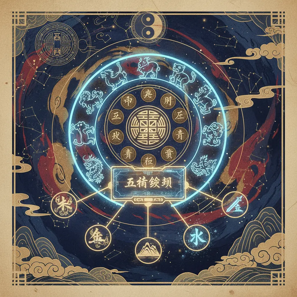 五行查詢 - 天干地支