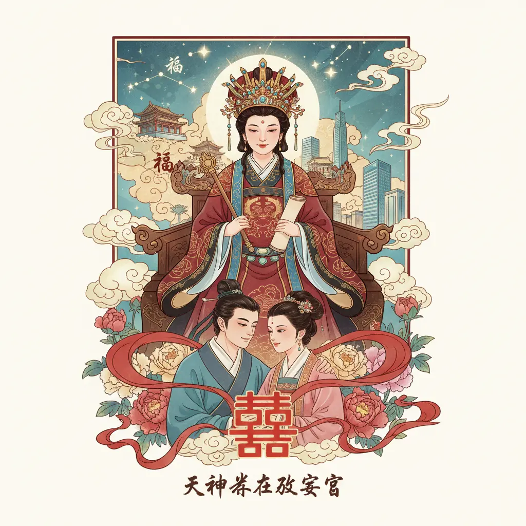 夫妻宮 - 天府星