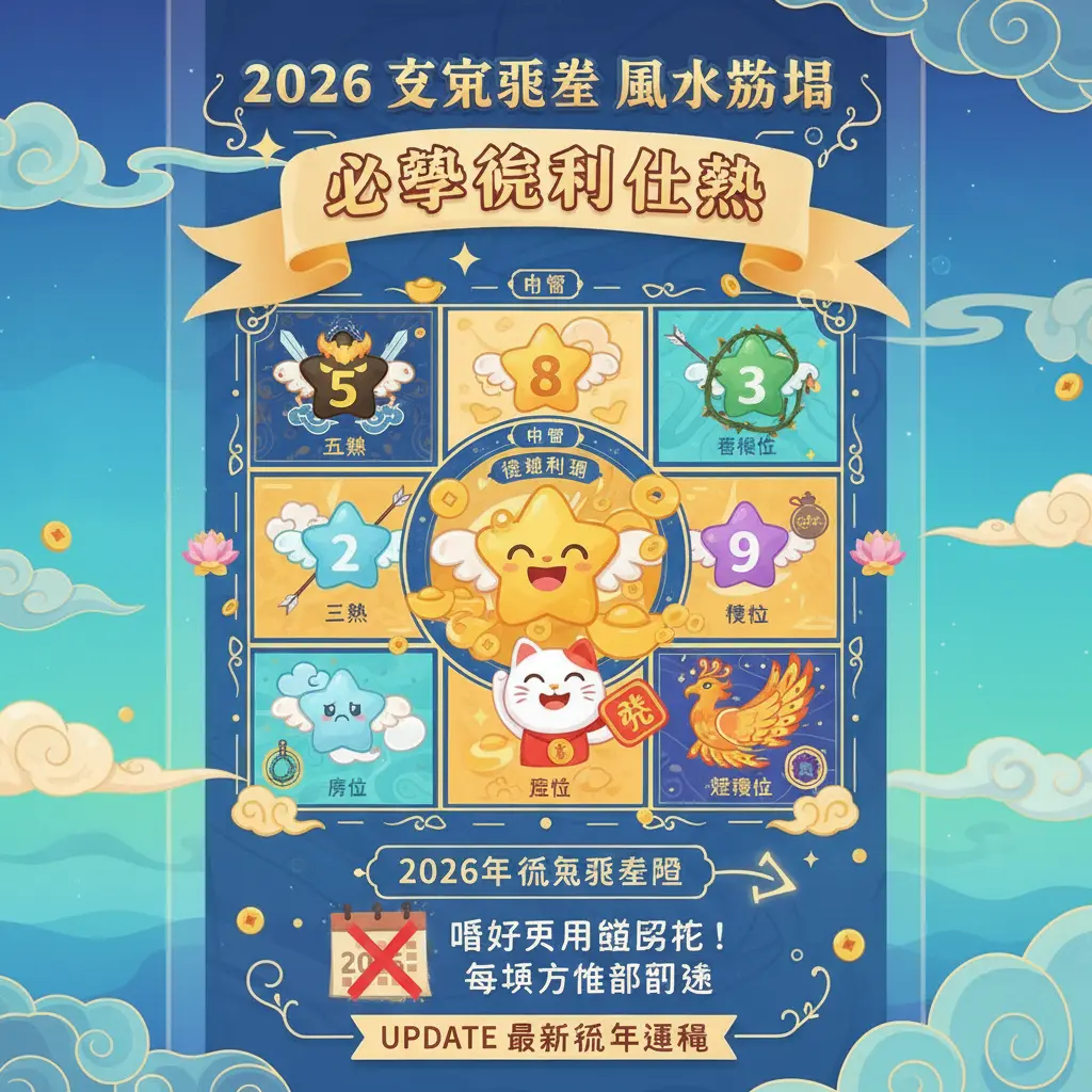 2026 玄空飛星 - 風水