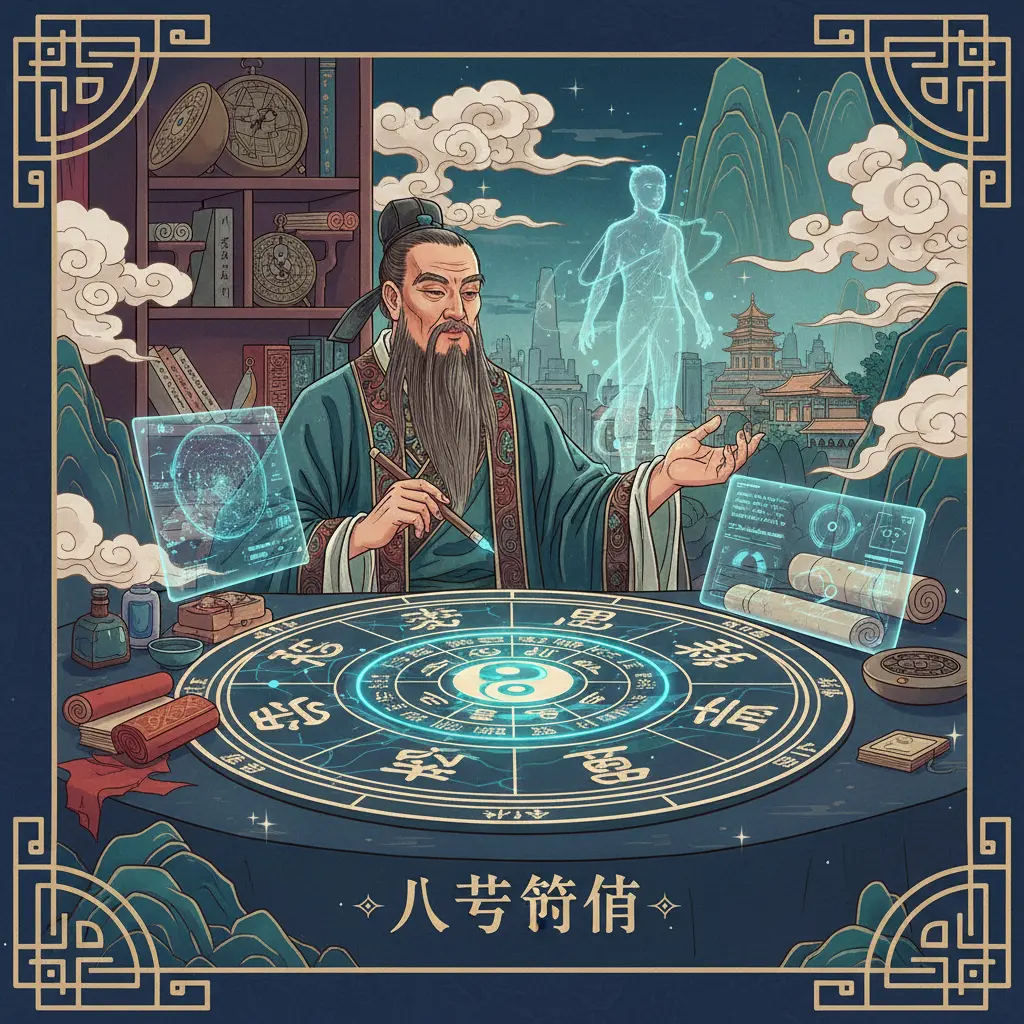 八字命盤 - 八字算命