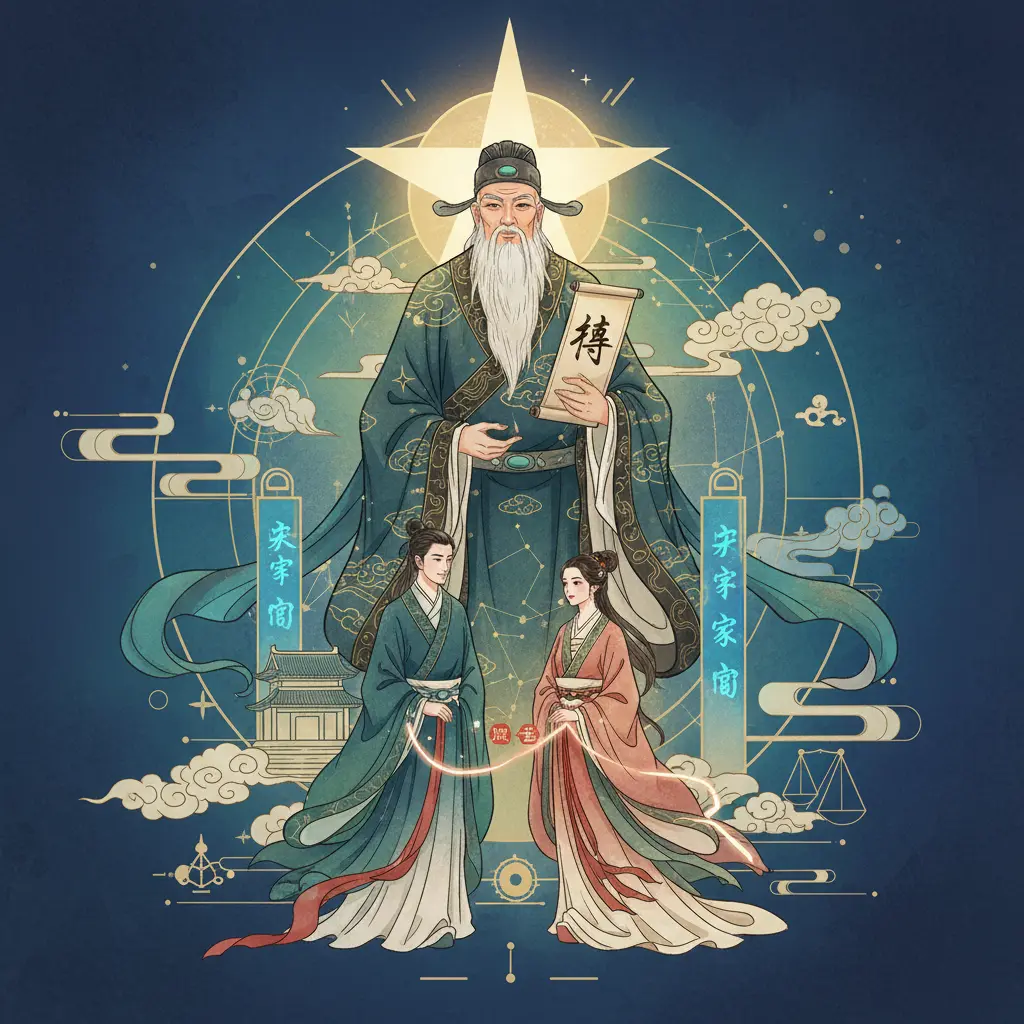 夫妻宮 - 天樑星