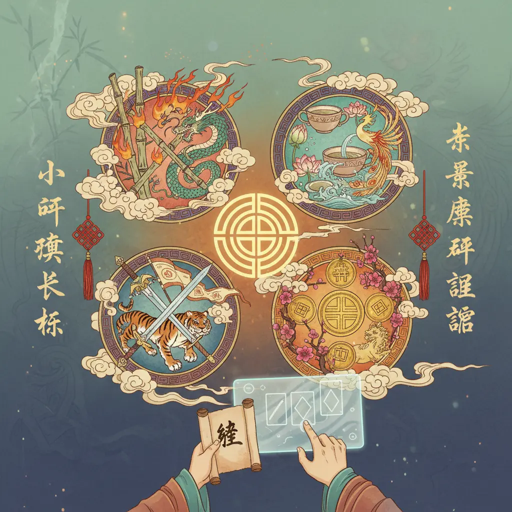 塔羅牌解讀 - 小阿爾克那