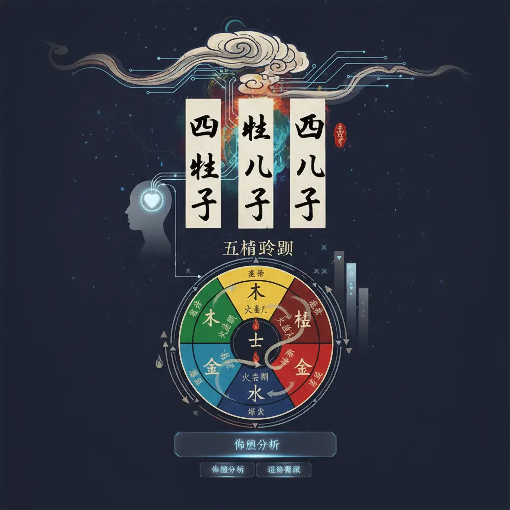 五行查詢 - 四柱八字