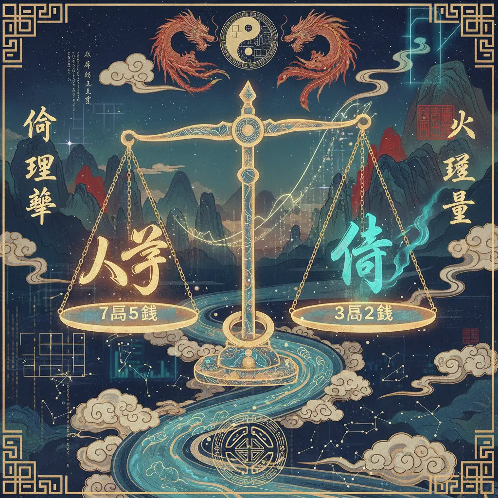 八字重量 - 命理學