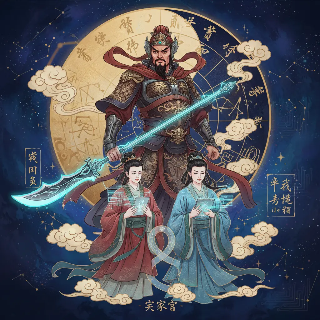 夫妻宮 - 武曲星