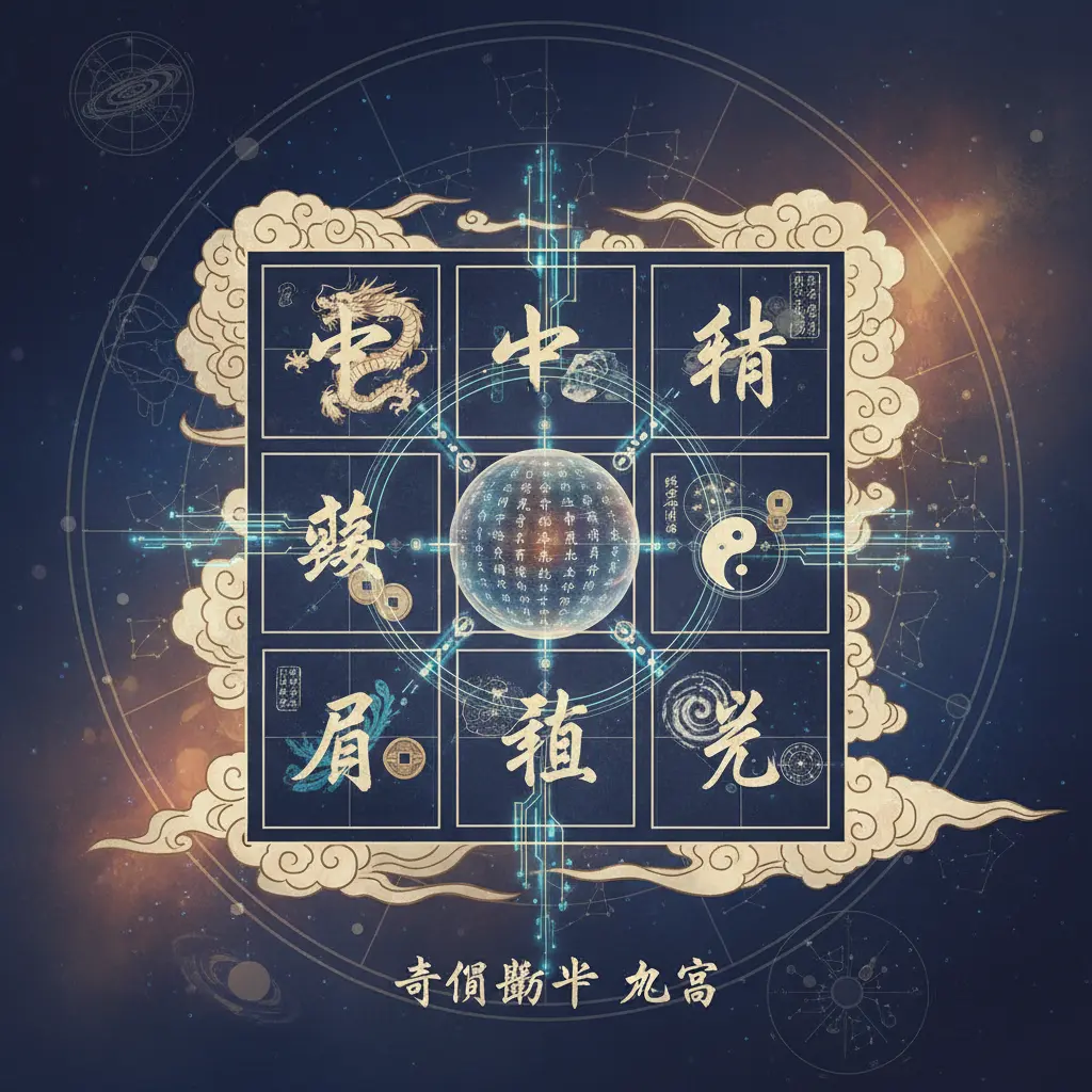 奇門遁甲 - 九宮