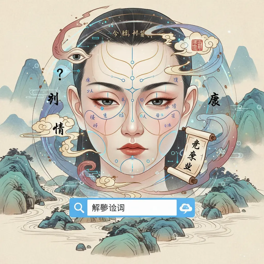 解夢查詢 - 面相學